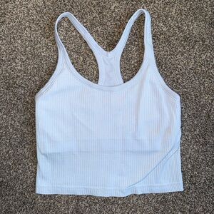 Light blue Lululemon sports bra tank size 6